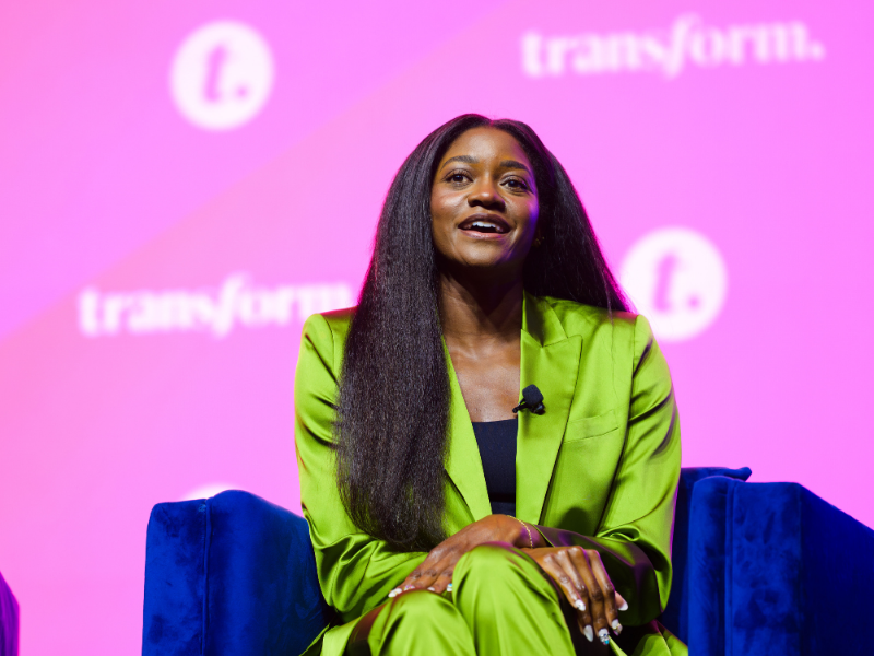 Kendall Ellis onstage at Transform 2026